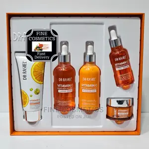 Dr. Rashel Vitamin C Brightening Anti Aging 5 Piece Set Kit