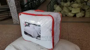 Pure White Cotton Duvets Cover Set 5*6( White)