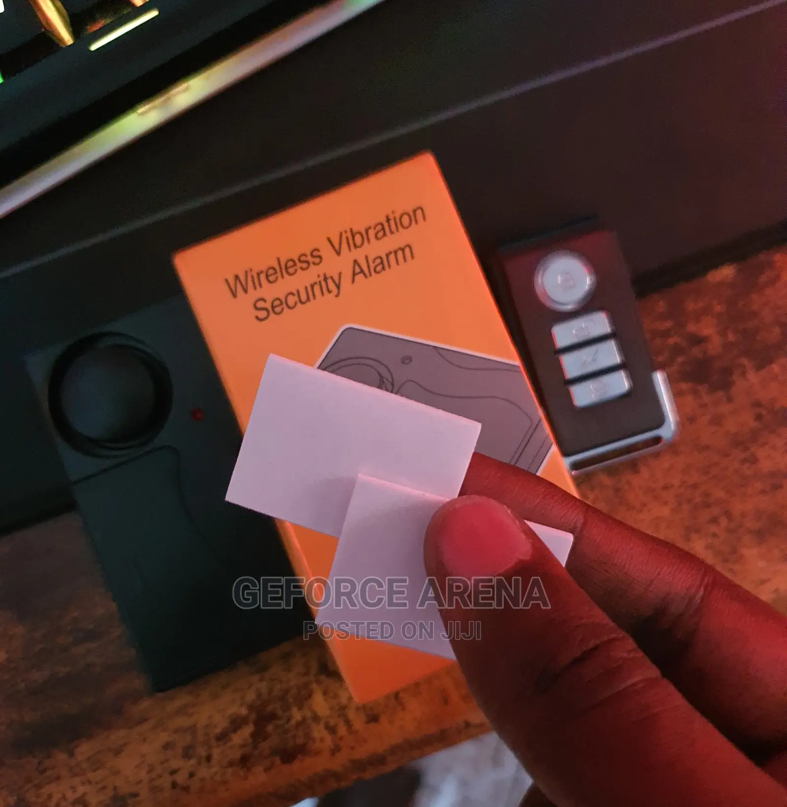 Wireless Vibration Door Alarms - Secure Your Home/Office/Car