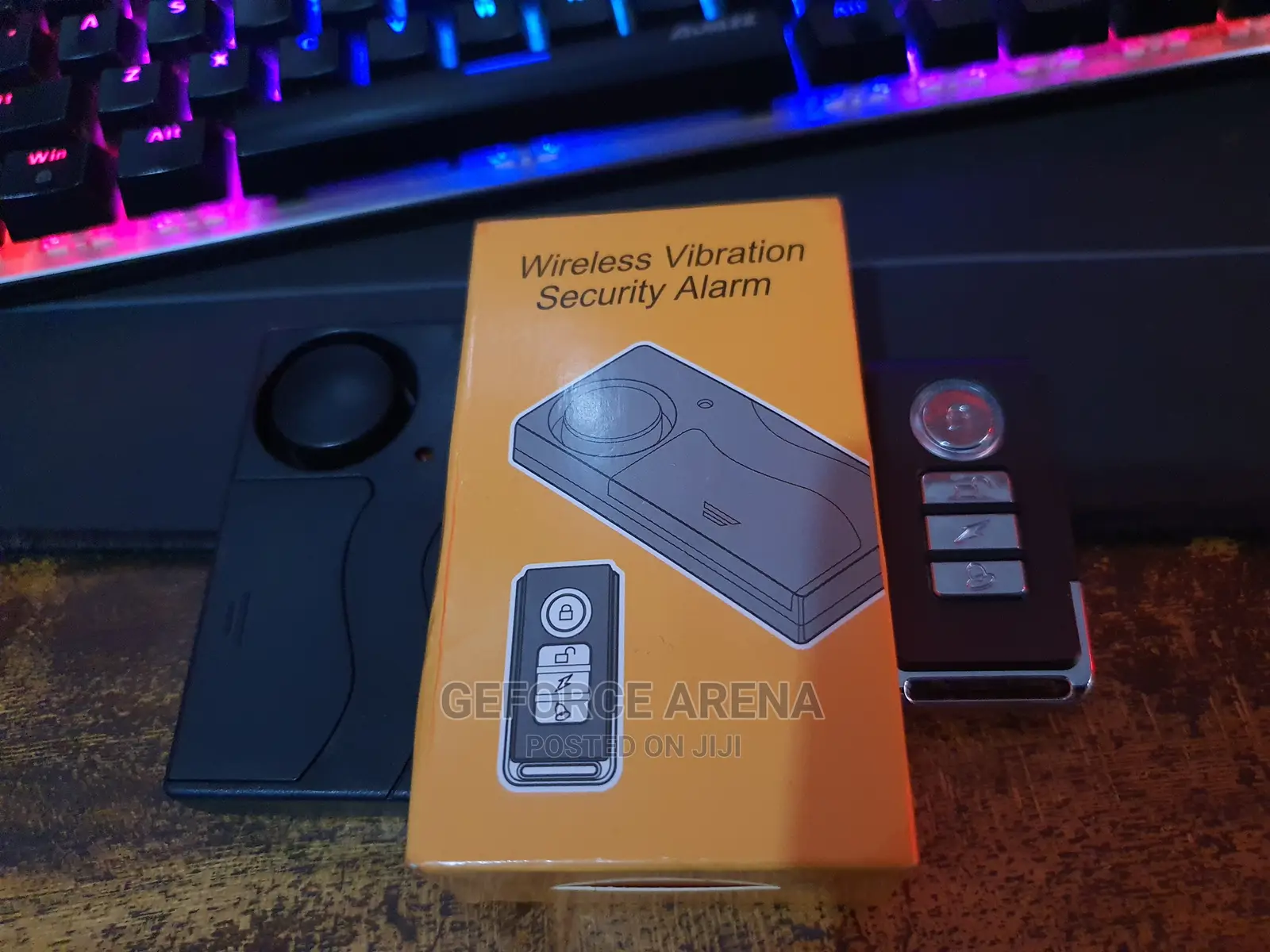 Wireless Vibration Door Alarms - Secure Your Home/Office/Car