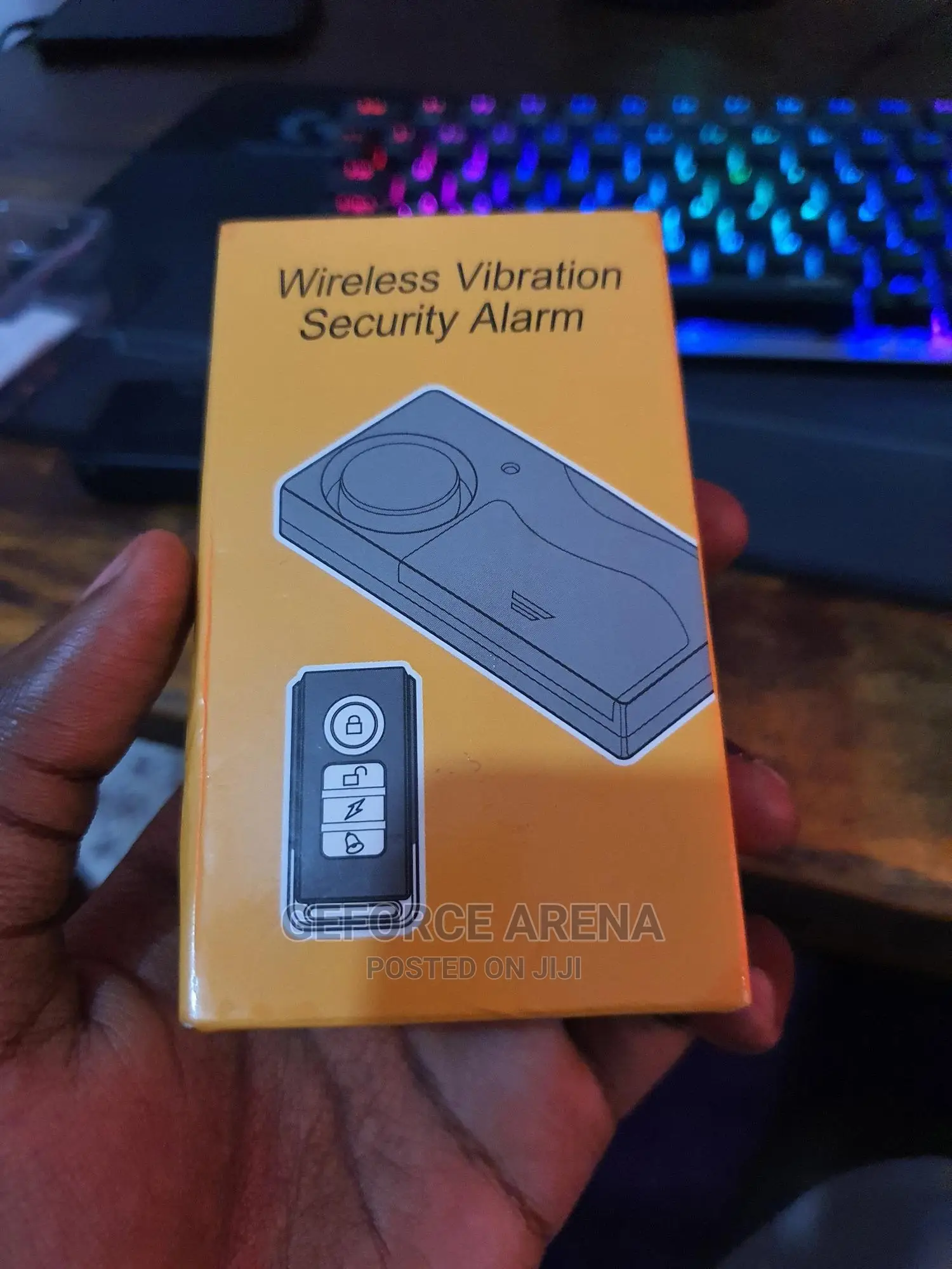 Wireless Vibration Door Alarms - Secure Your Home/Office/Car