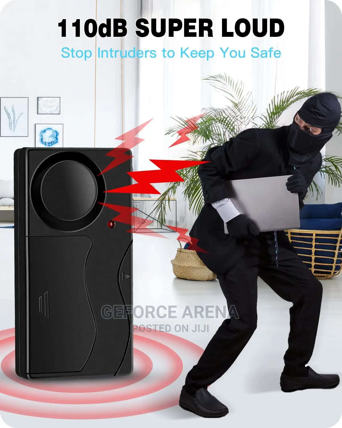 Wireless Vibration Security Alarm-Secure Your Home/Shop/Cars