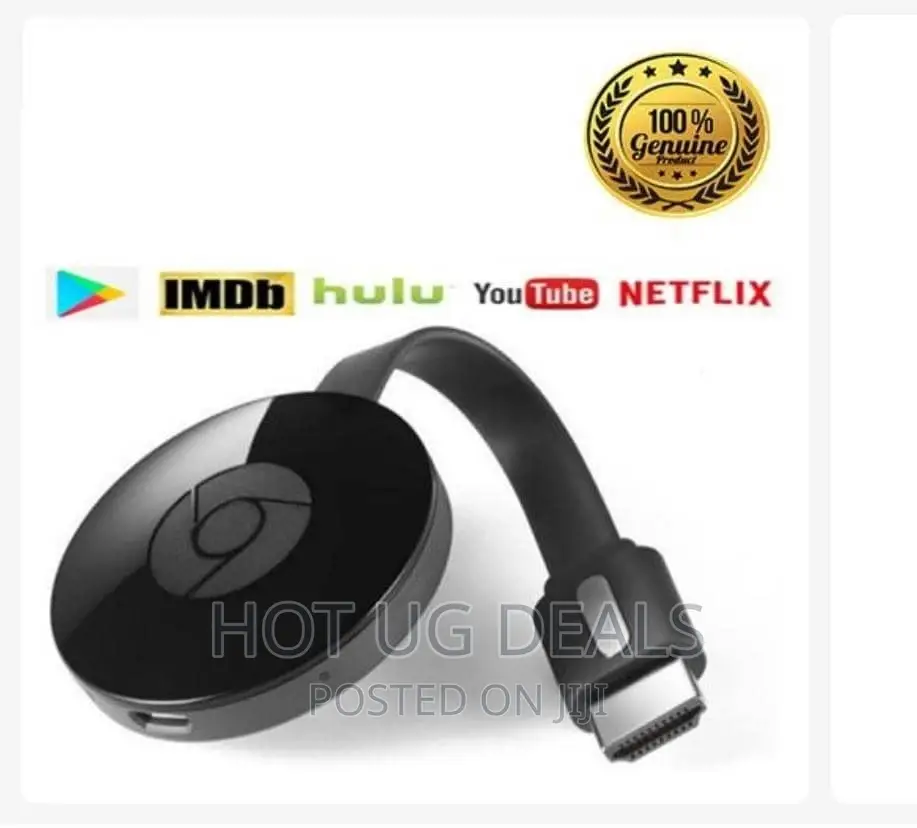 Google Chromecast Hdmi Streaming Dongle Device - Black