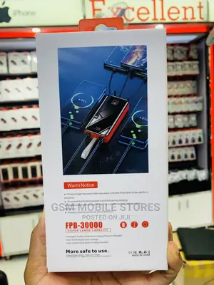 30000mah Fast Charge Power Bank