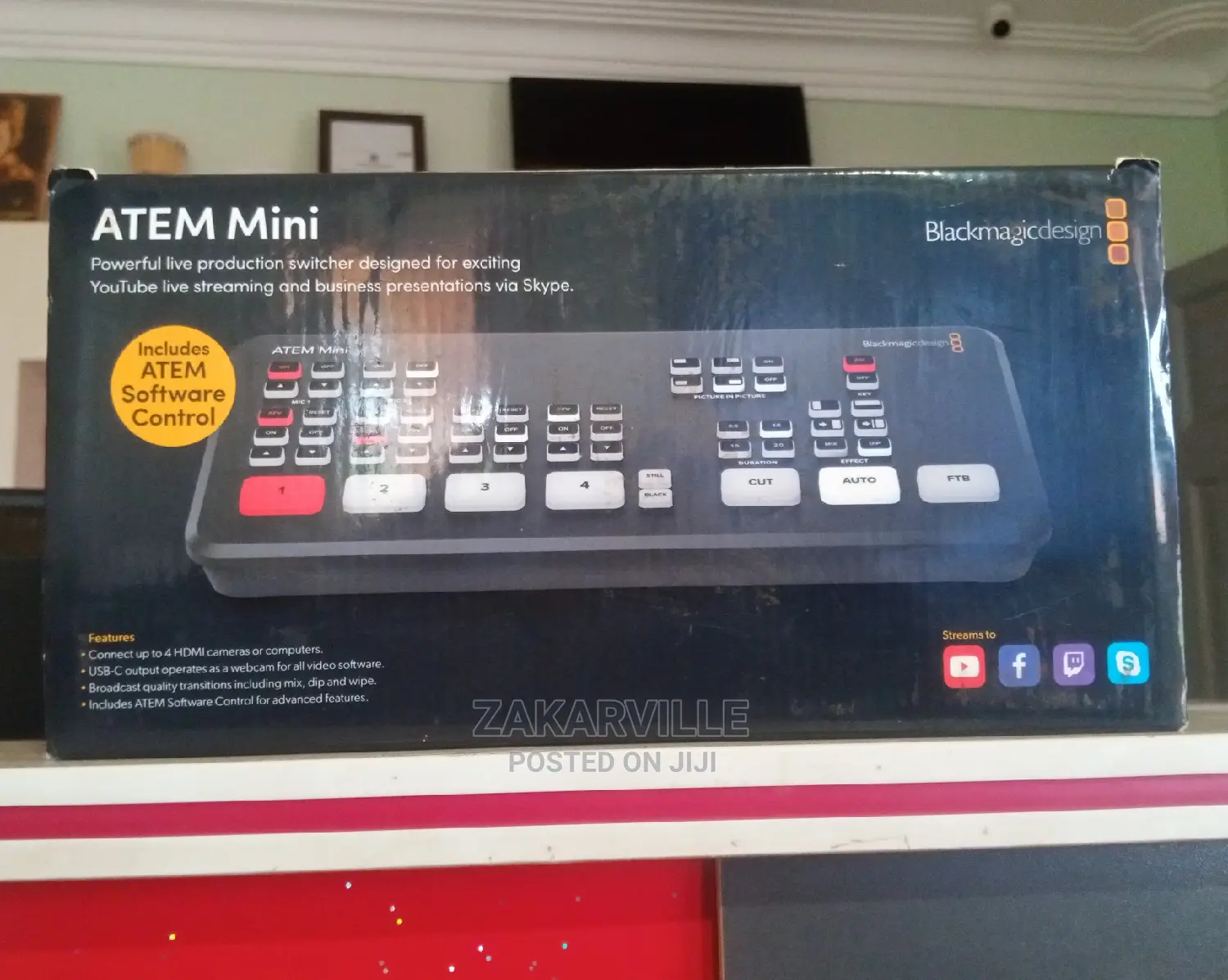 Blackmagic Atem Mini Livestream Switcher