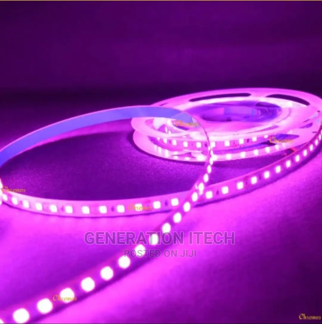Led Strip Light - Pink - A Roll Of 50 Meters