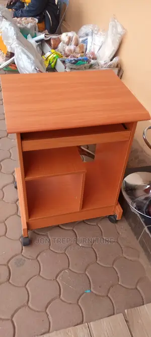 Computer Table Brown