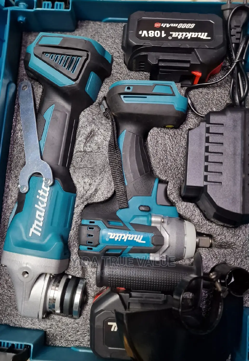 Cordless Grinder and Cordless Air Wrench