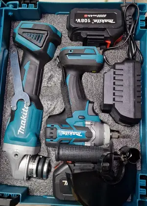 Cordless Grinder and Cordless Air Wrench