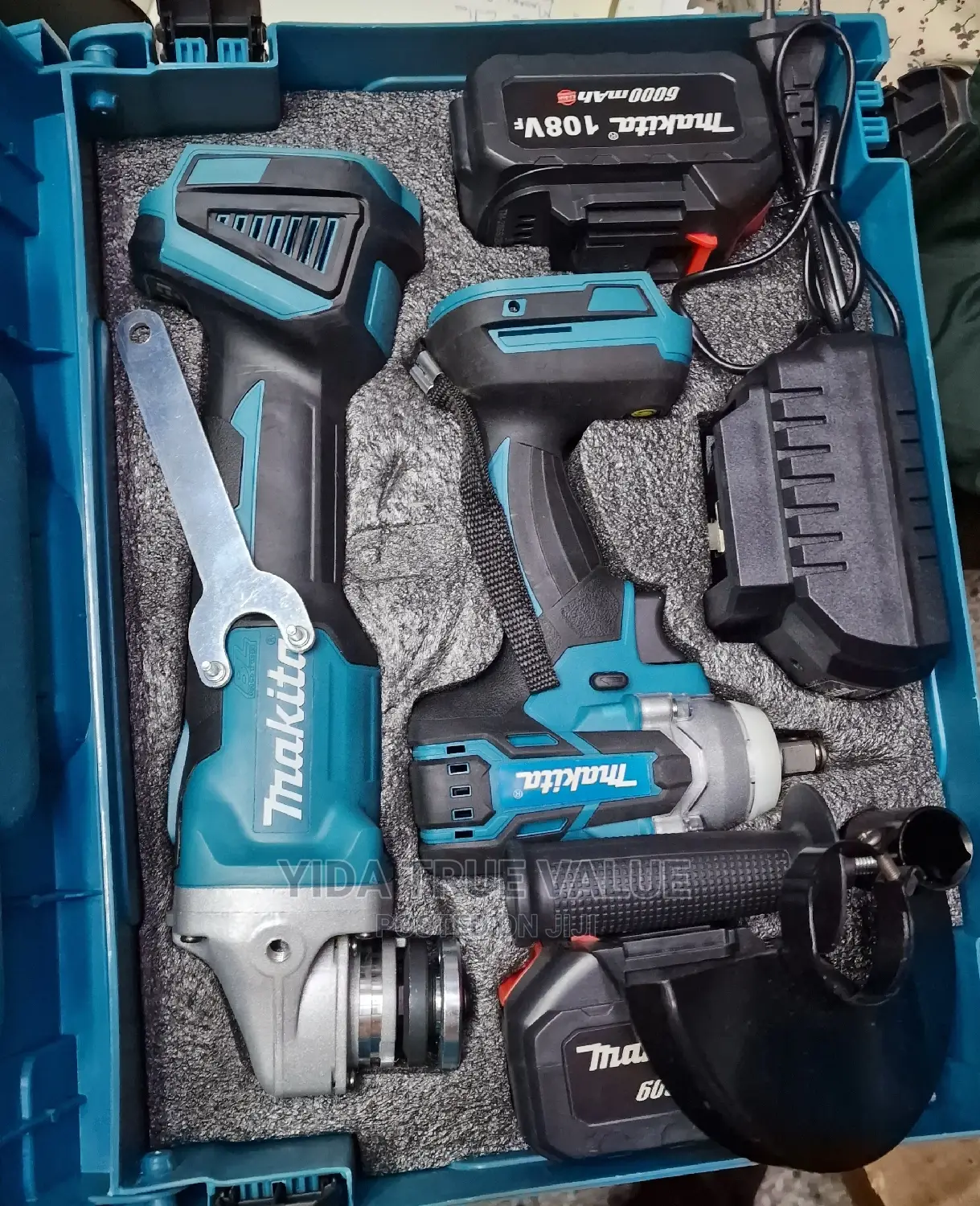 Cordless Grinder and Cordless Air Wrench