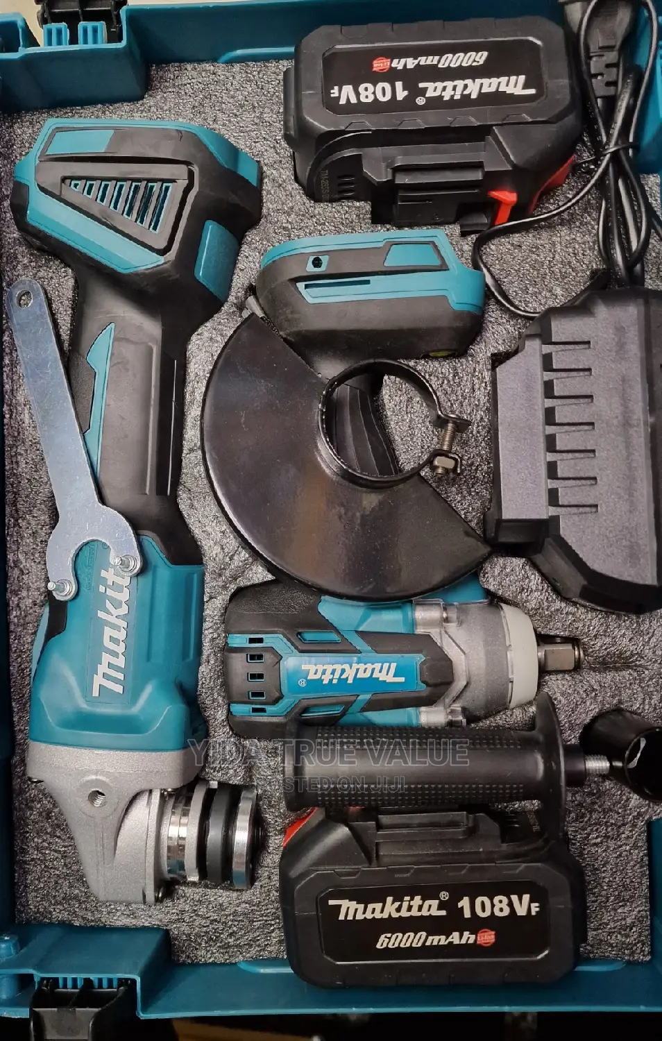 Cordless Grinder and Cordless Air Wrench