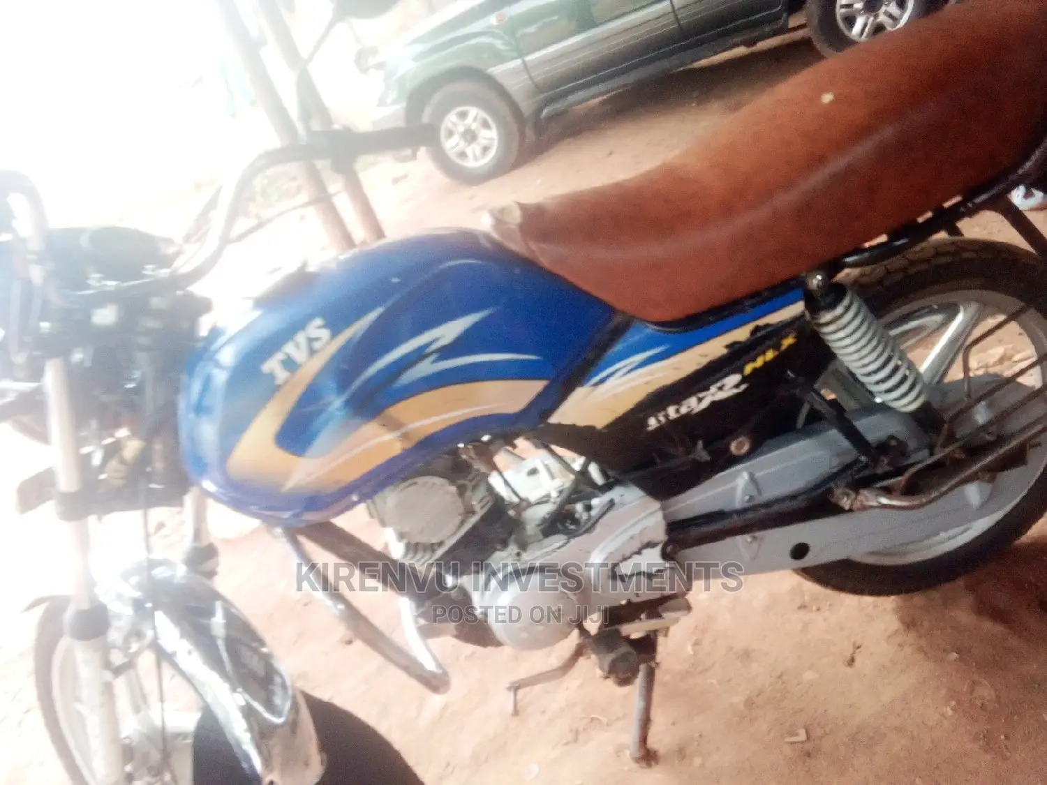 TVS XL 100 2015 Blue