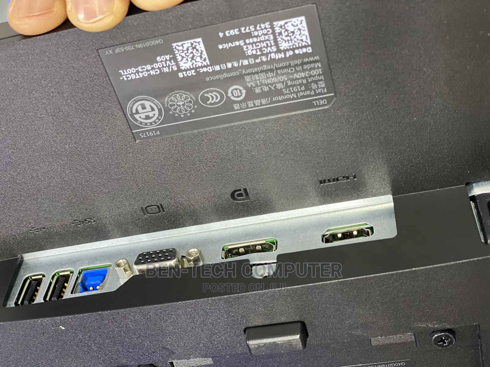 19inch Square Monitor With Hdmi
