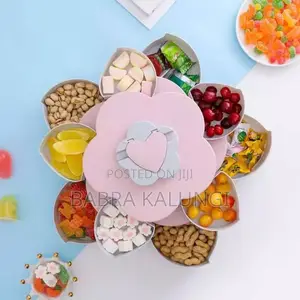 Flower Cereal Storage Container