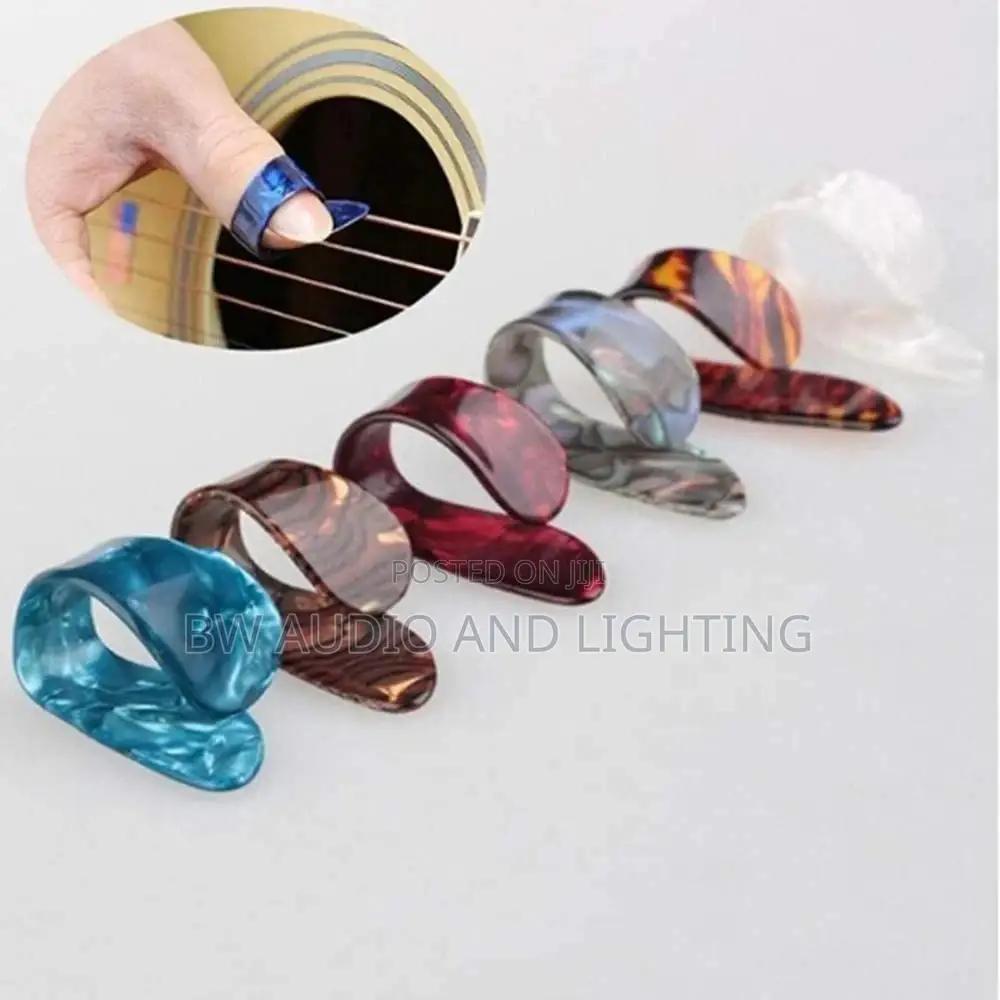 Guitar Finger Picks/Guitar Spectrum (1 Set of 5 Pcs)
