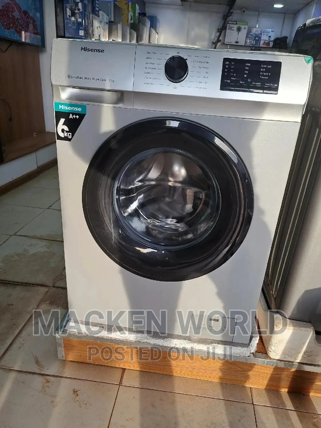 6kg Hisense Front Loader Fully Automatic