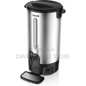 Saachi 15 Litre Hot Water Boiler Tea Urn – Black,Silver