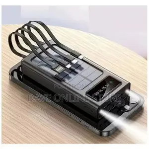 Solar Fast Charge Power Bank 20000mah, 1 Year Warranty