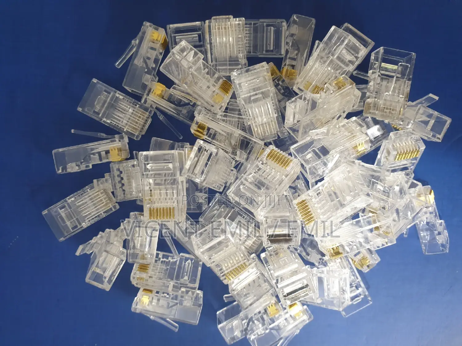Rj45 Modular Plugs 100 Pieces