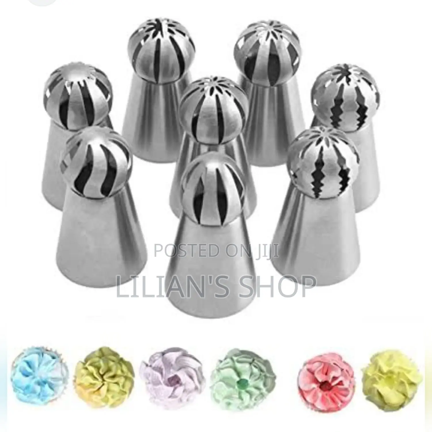 7 Russian Piping Nozzles
