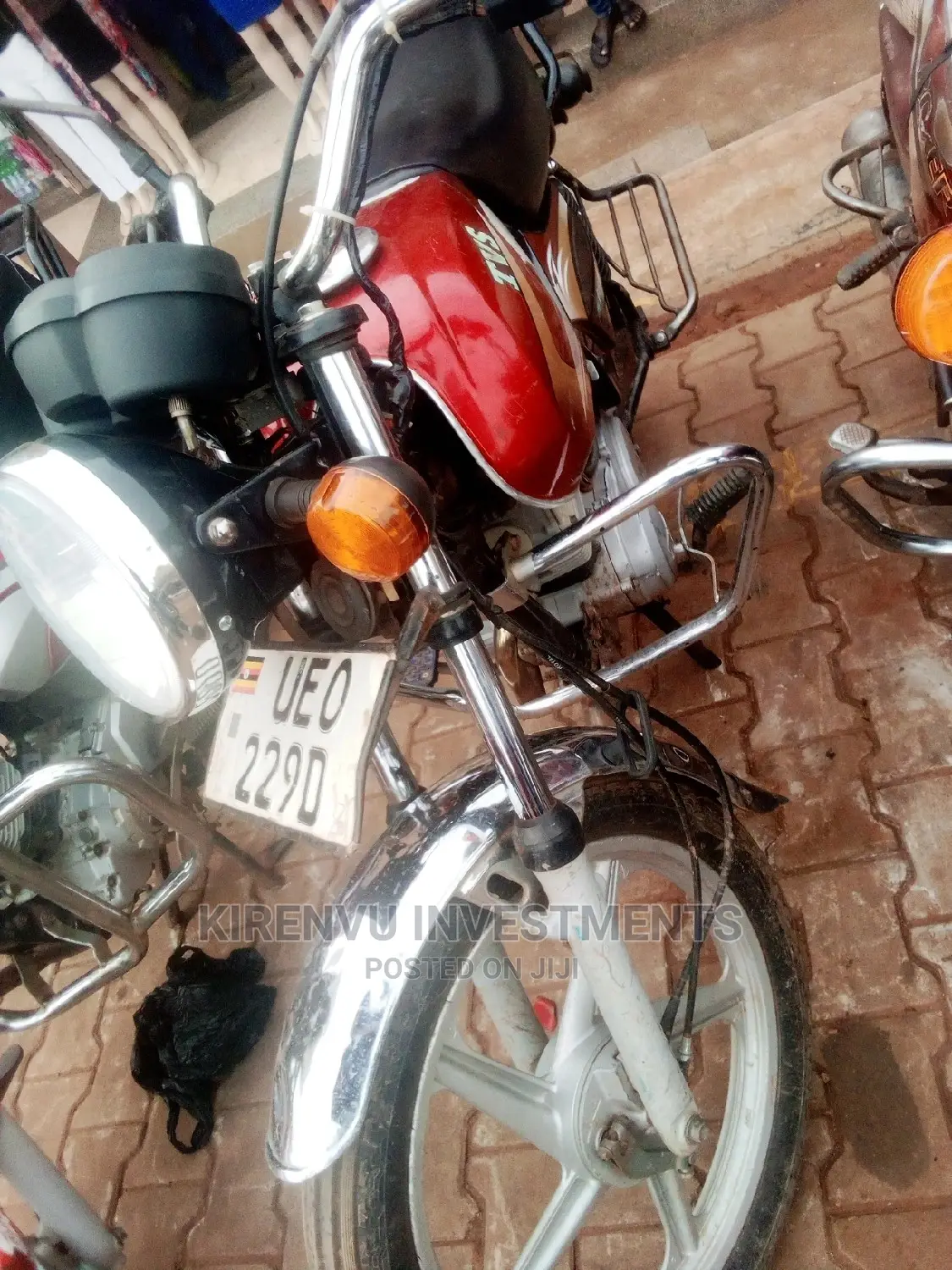 TVS XL 100 2016 Red