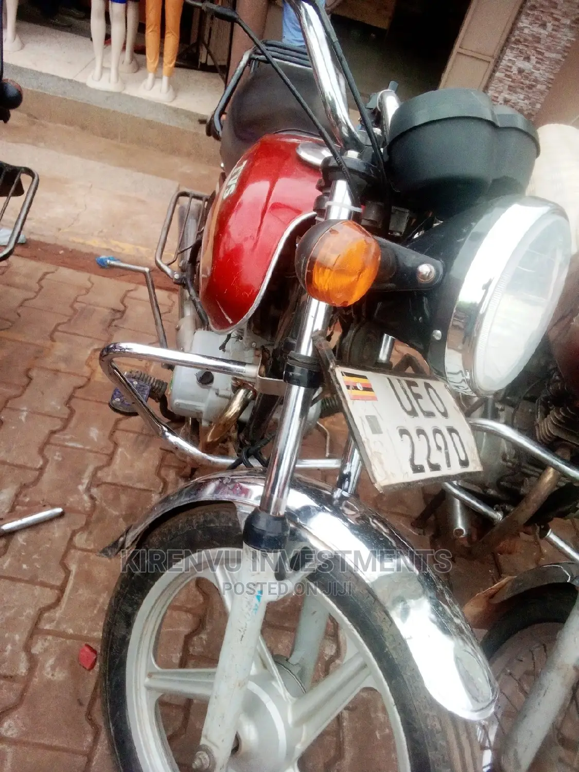 TVS XL 100 2016 Red