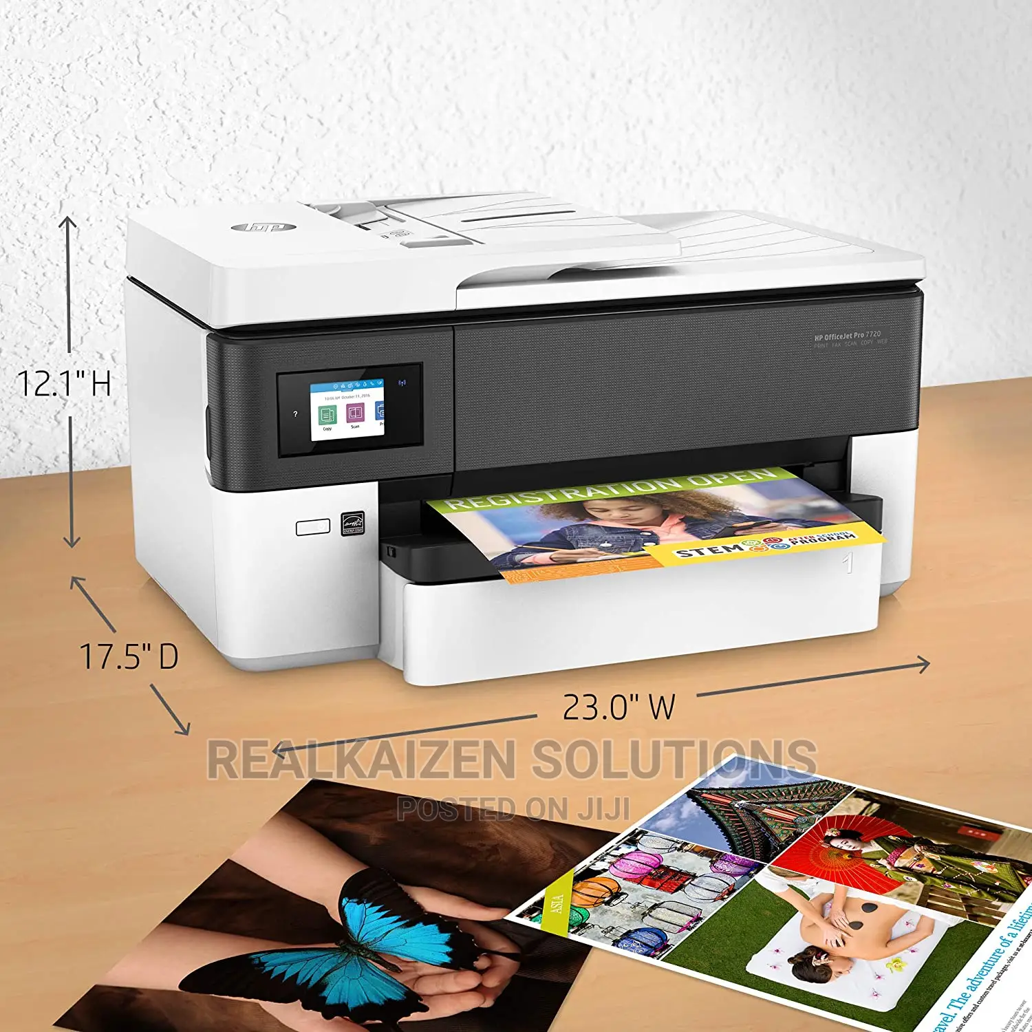 HP Officejet Pro 7720 Wide Format All-In-One Color Printer