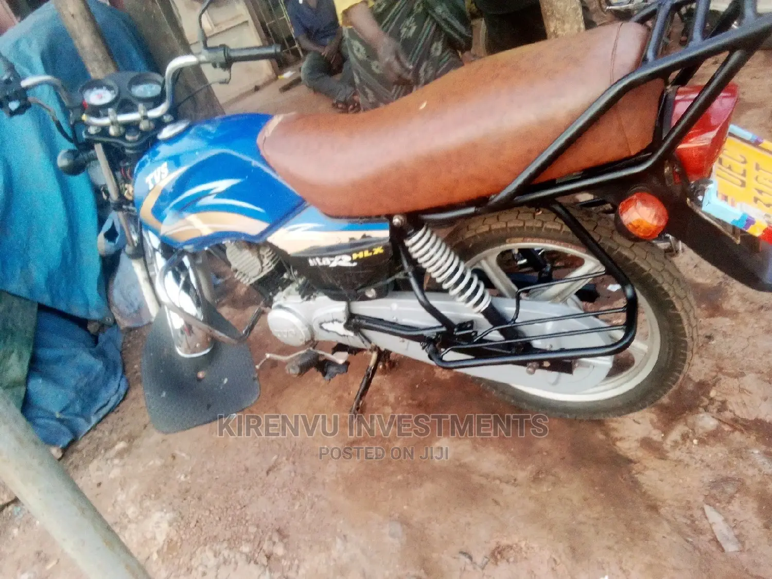 TVS XL 100 2014 Blue