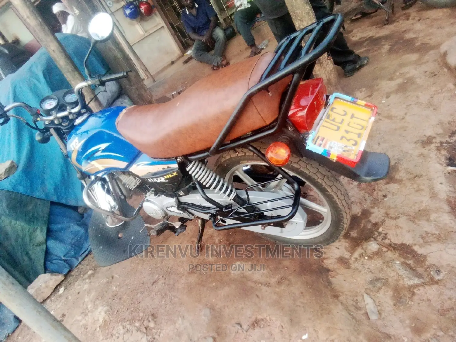 TVS XL 100 2014 Blue