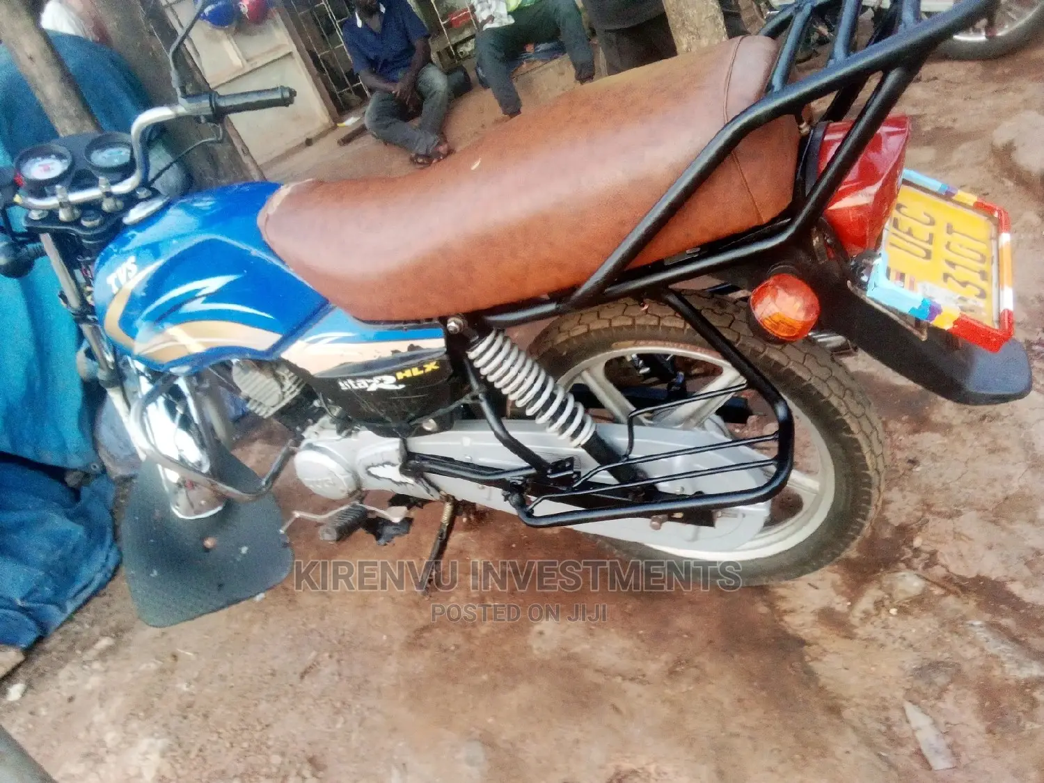 TVS XL 100 2014 Blue