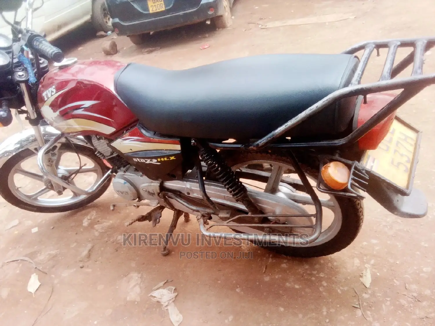 TVS XL 100 2015 Red
