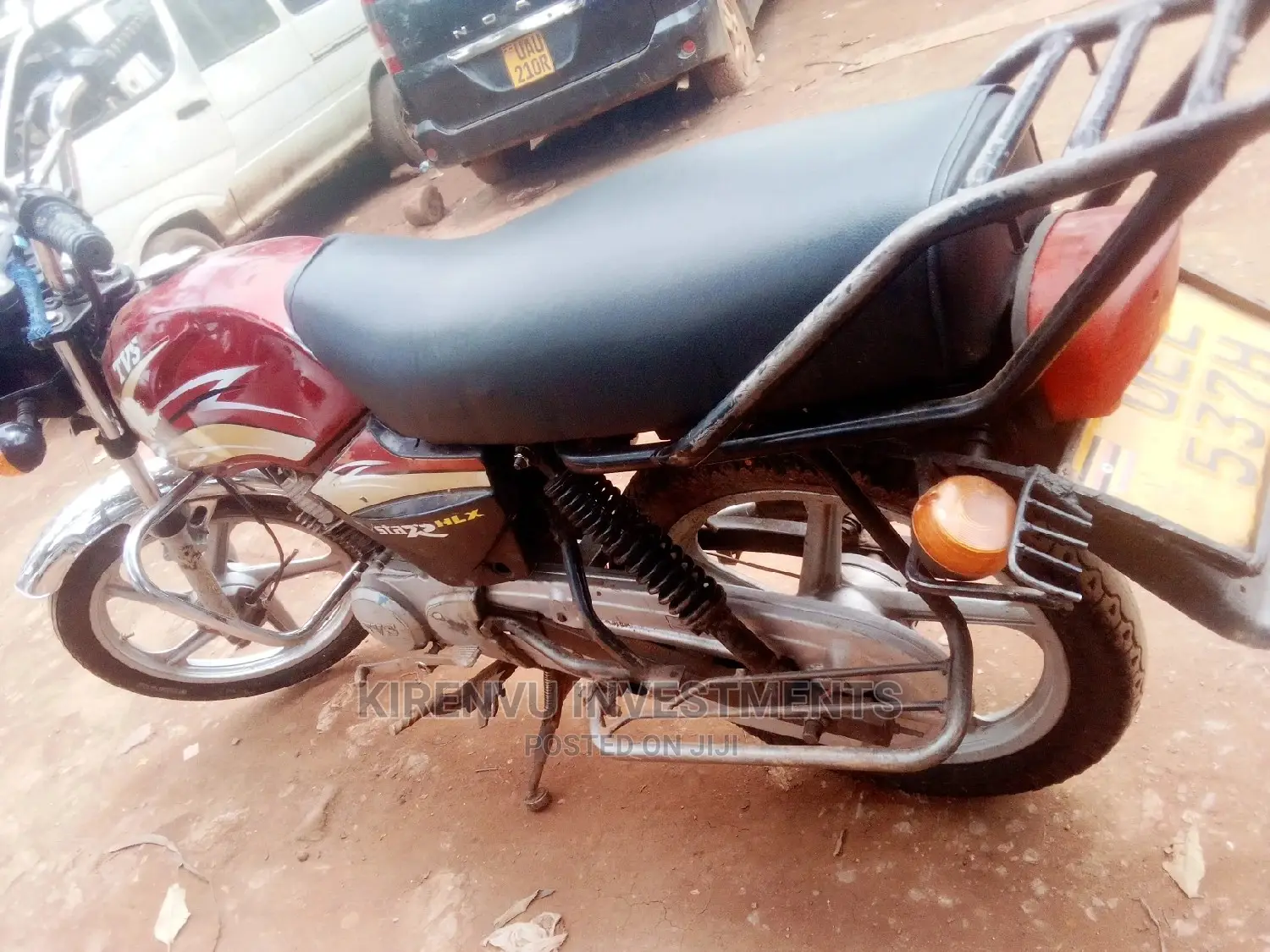 TVS XL 100 2015 Red