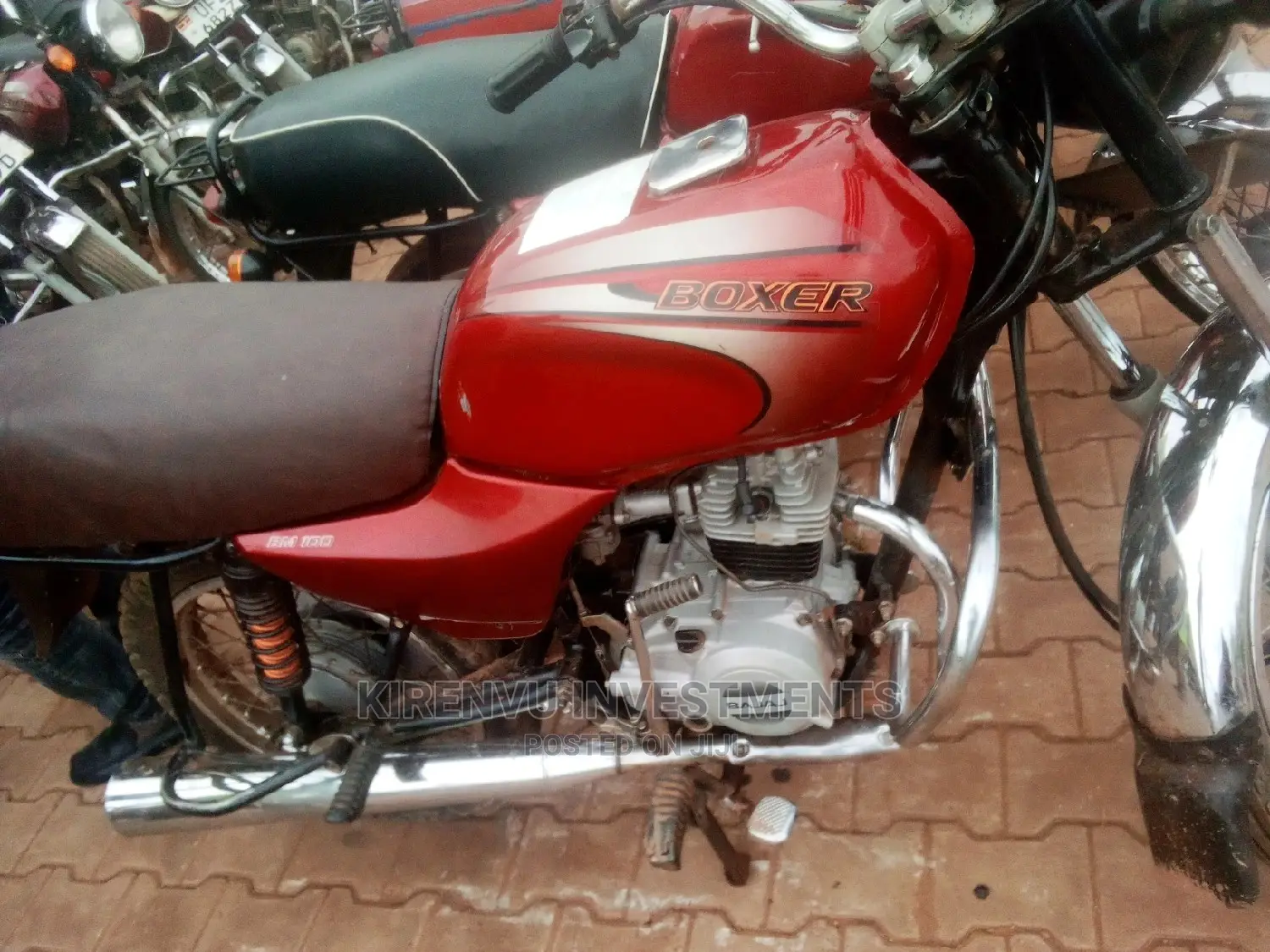 Bajaj Boxer 150 UG 2018 Red