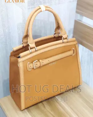 Ladies Classic Handbags- Brown