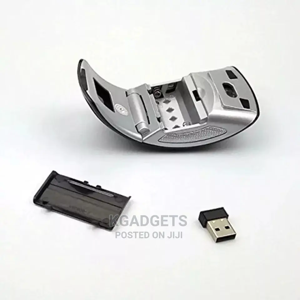 Wireless Folding Mouse Cordless Mice USB Foldable Receivers