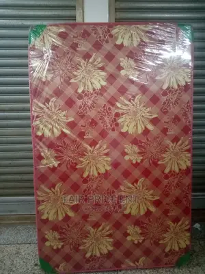 Mattress 3*6 6 Inches Deluxe Quality ( Red)