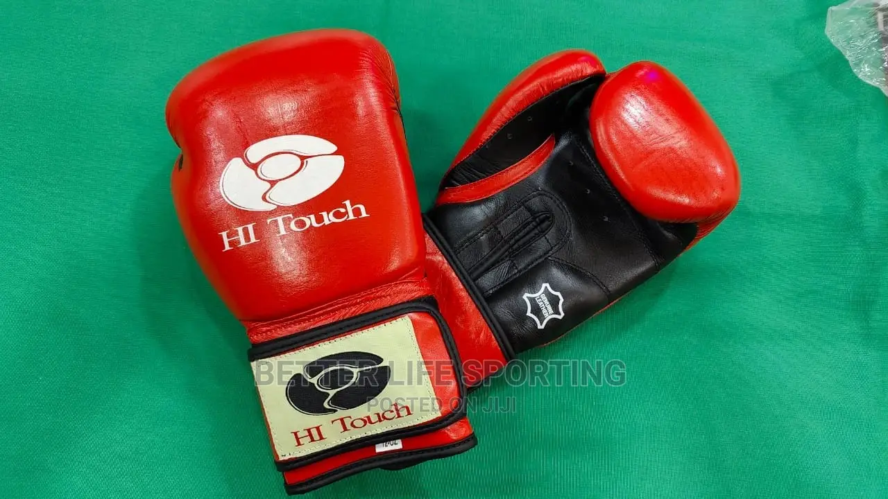 Hi Touch Boxing Gloves Pure Leather