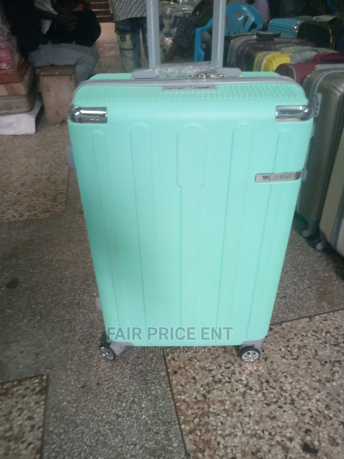 Plastic Suitcases Large (Green)
