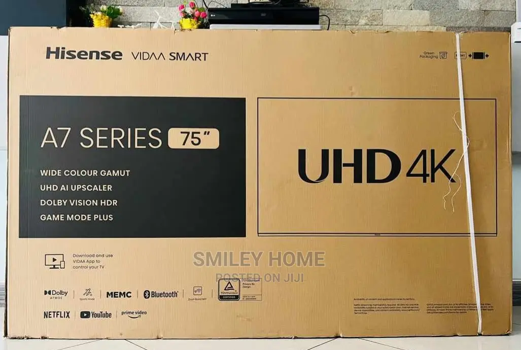 Hisense 75 Inches Tv