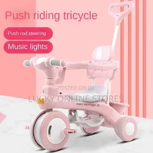Kids Musical Tricycle With Lights