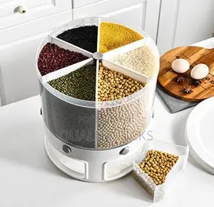 Rotating Food Container