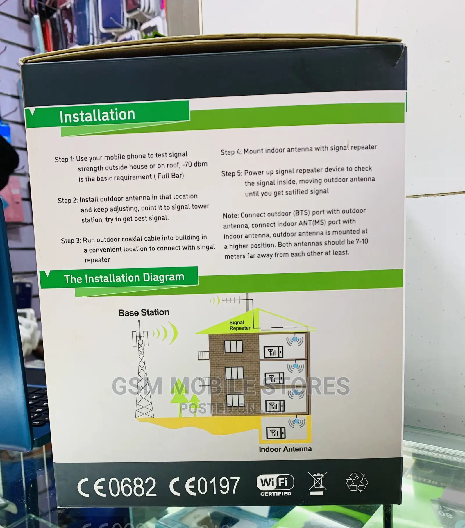 High Gain 2g, 3g, 4g Network Signal Booster