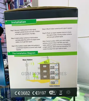 High Gain 2g, 3g, 4g Network Signal Booster