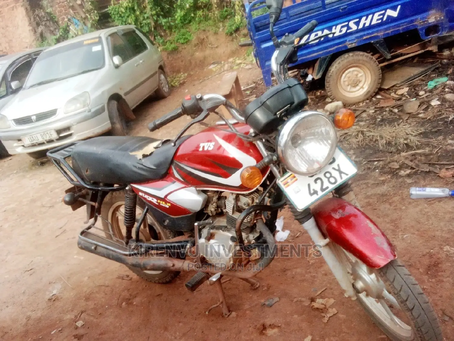 TVS HLX 125 2017 Purple