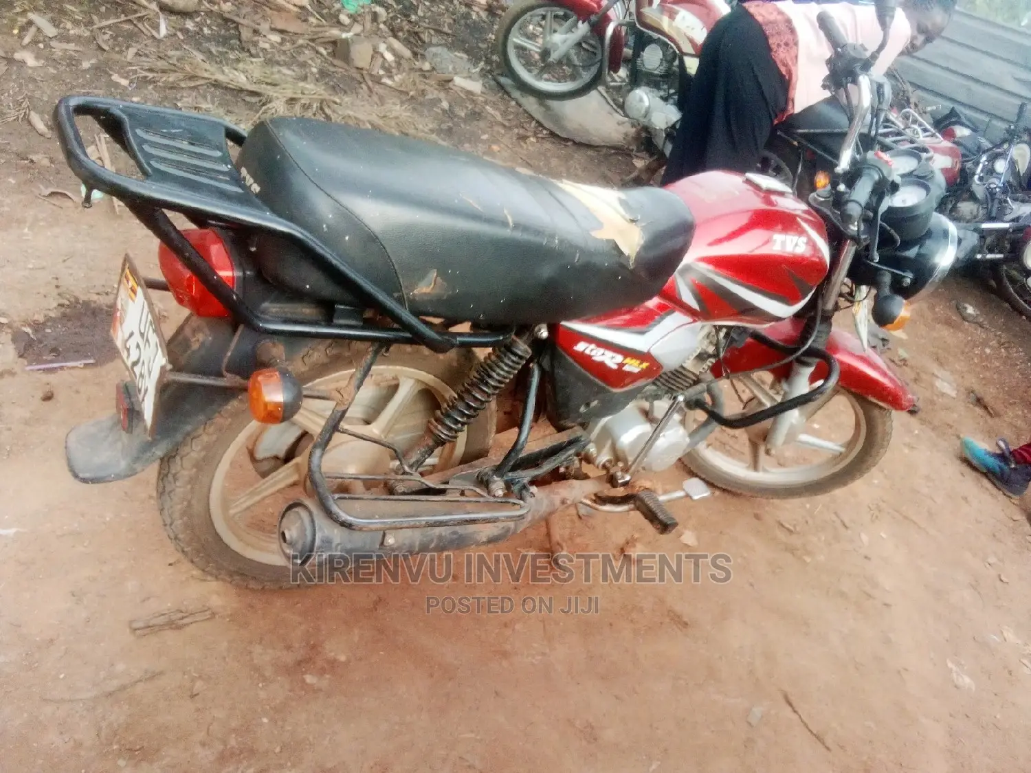 TVS HLX 125 2017 Purple