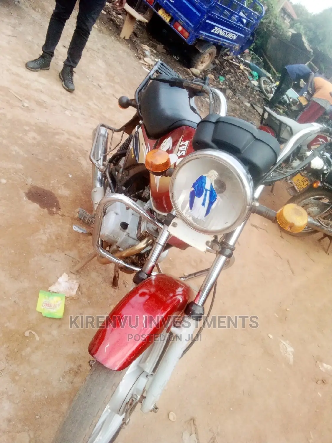 TVS Apache 180 RTR 2016 Red