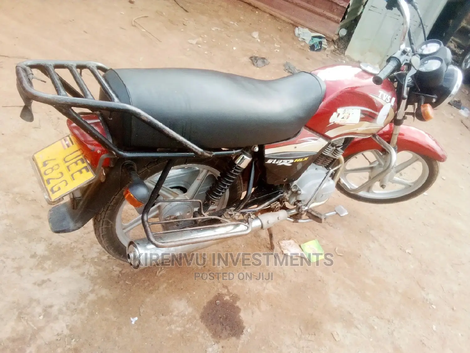 TVS Apache 180 RTR 2016 Red