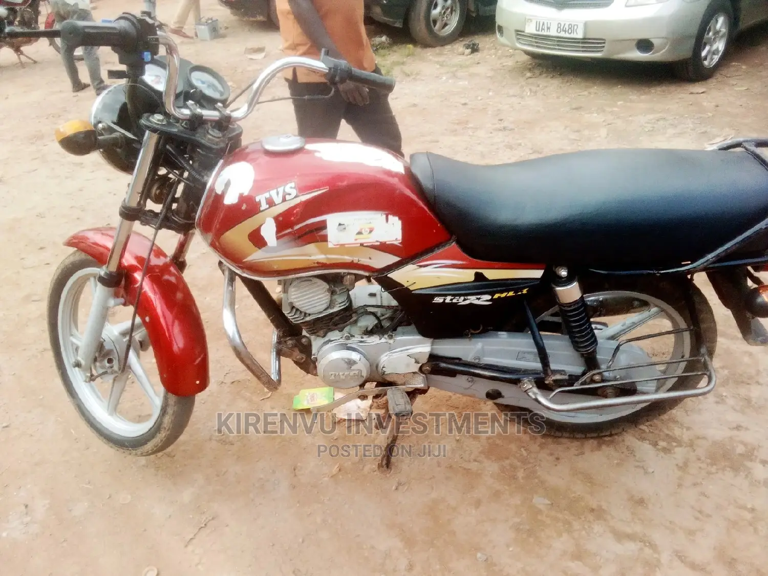 TVS Apache 180 RTR 2016 Red