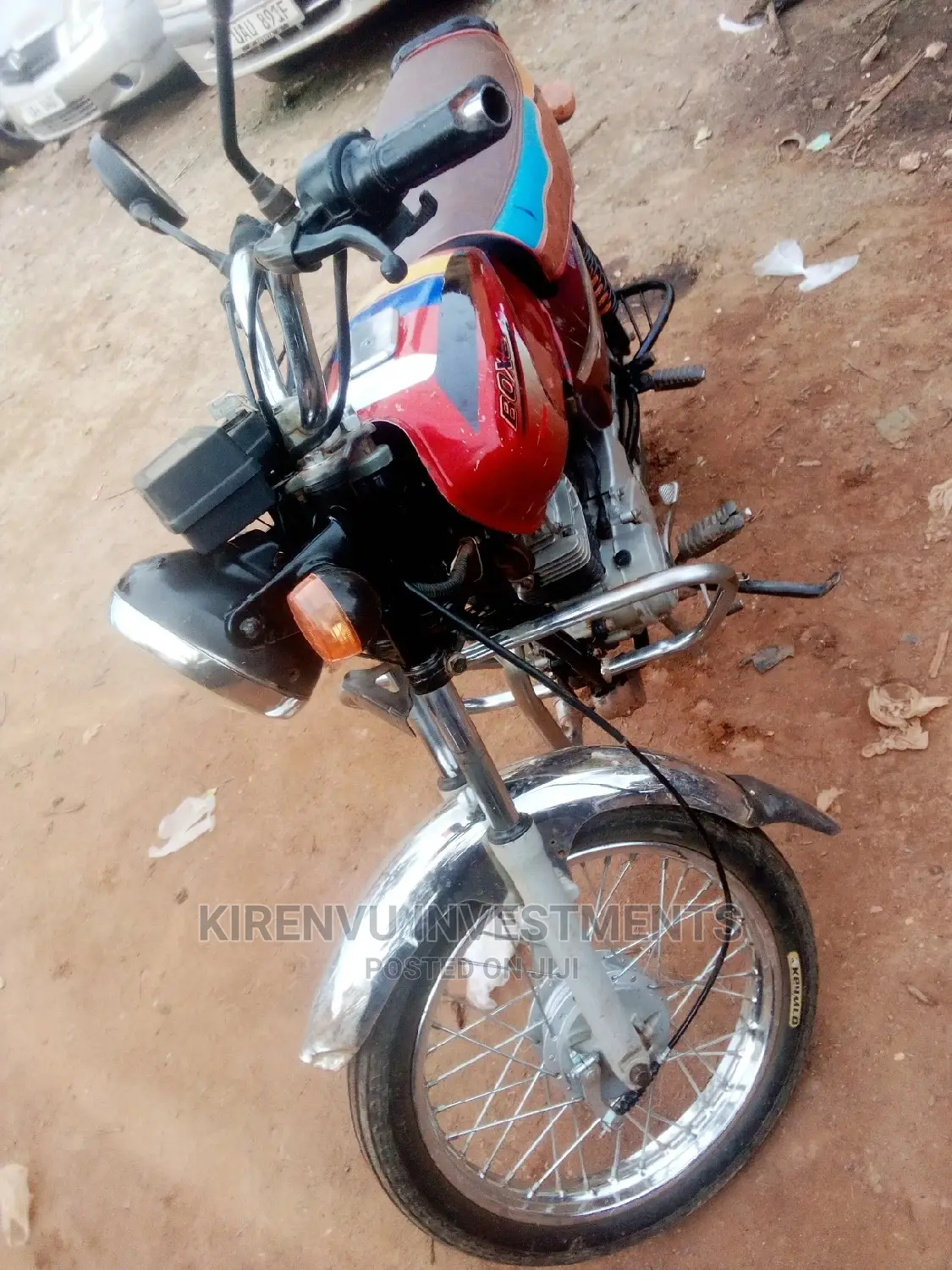 Bajaj Boxer BM100ES 2016 Red