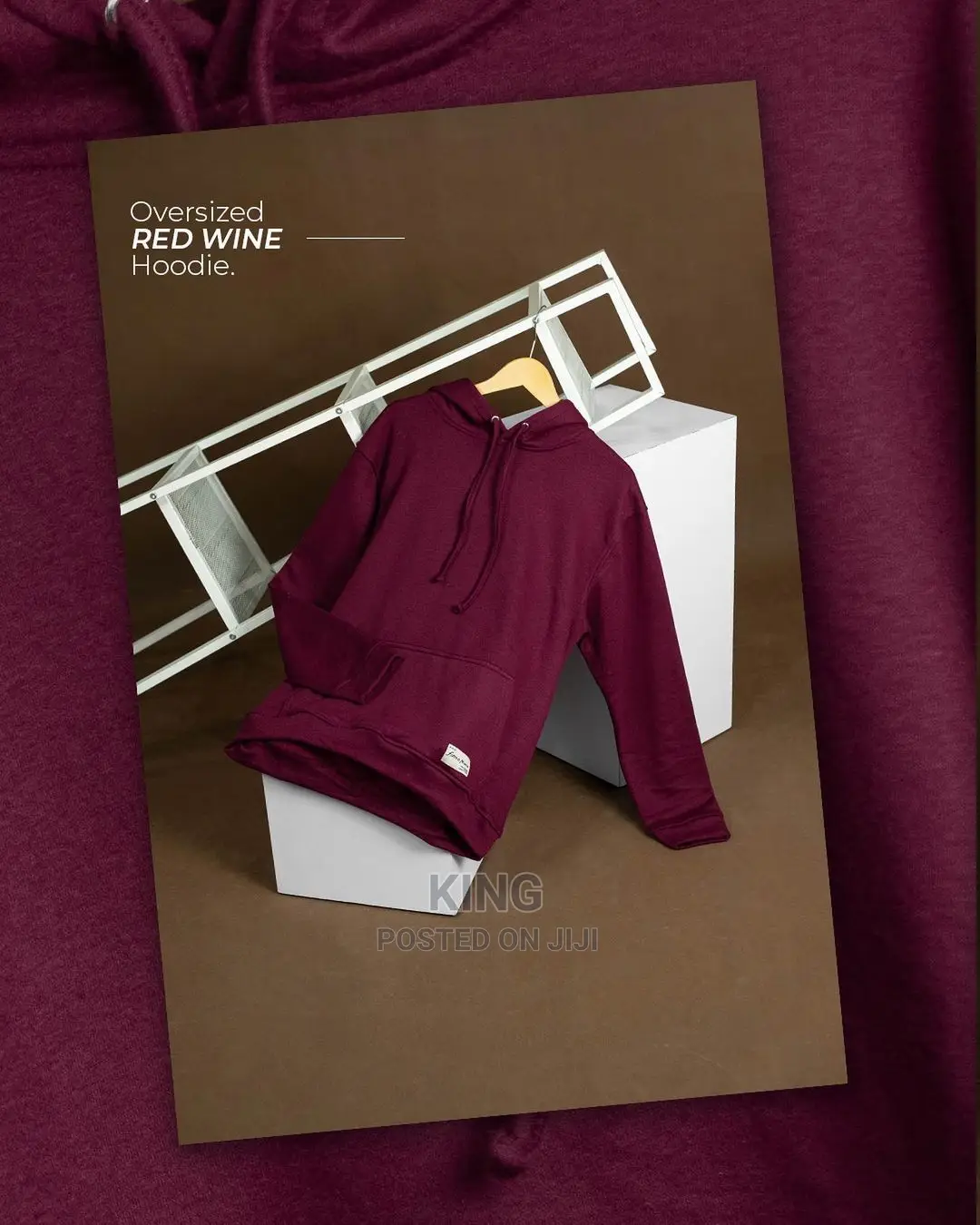 Wine Red Hoodie